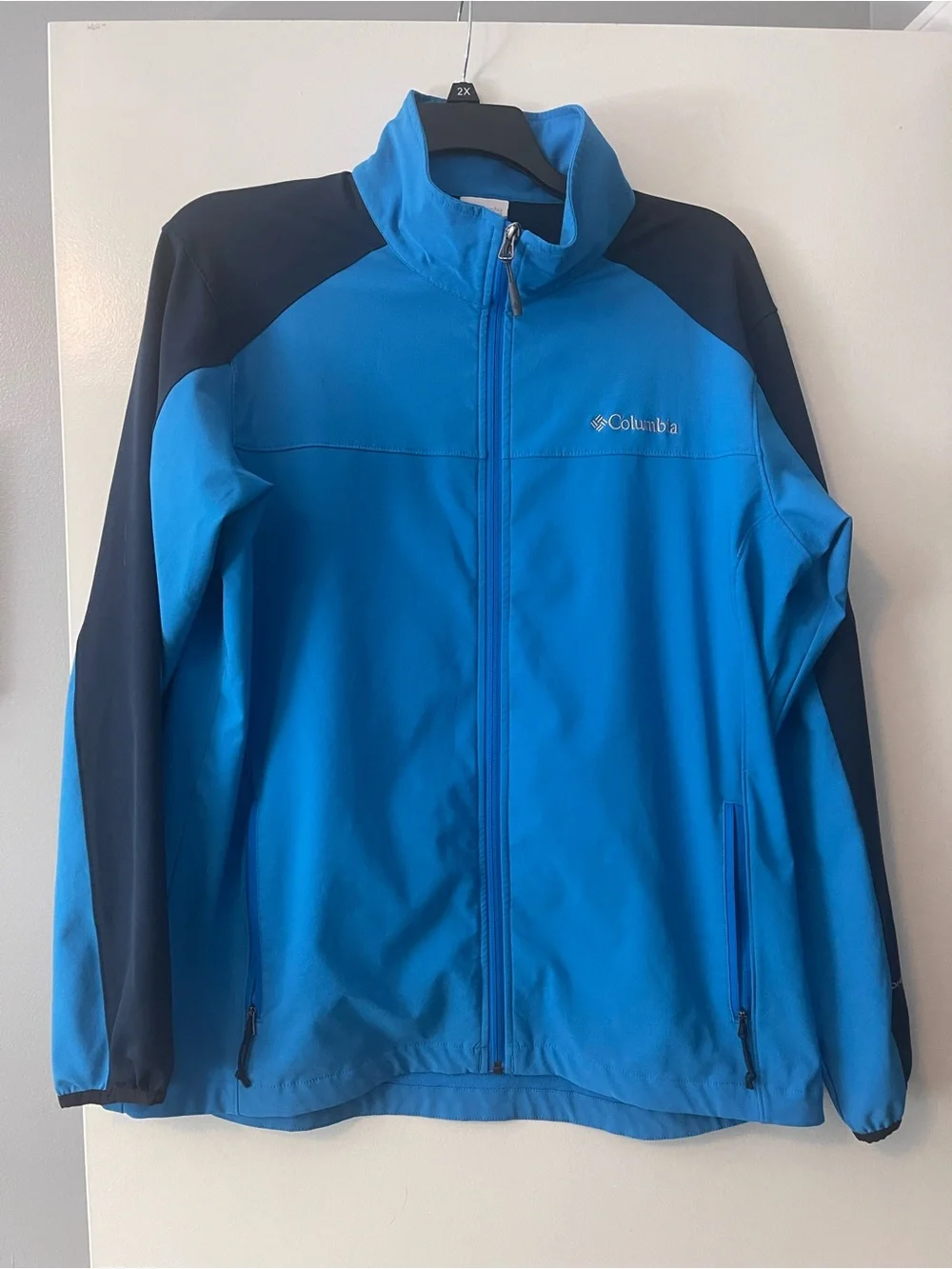 Columbia Blue and Navy Jacket